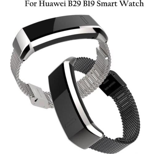 Metal Strap for Huawei Sport Band 2 pro B29 B19 Smart Watch Wristband Replacement Wrist Strap for Huawei Watch Bracelet