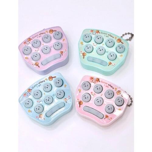 Mini Hit Gophers Memory Training Novelty Creative Puzzle Toys Children Kids Portable Educational Fidget Toy Stress Relieve