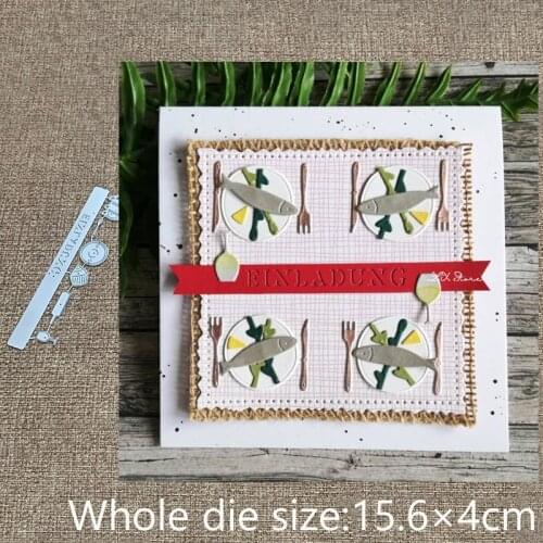 New Design Craft Metal stencil mold Cutting Dies Cake desserts decoration scrapbook die cuts Album Paper Card Craft Embossing