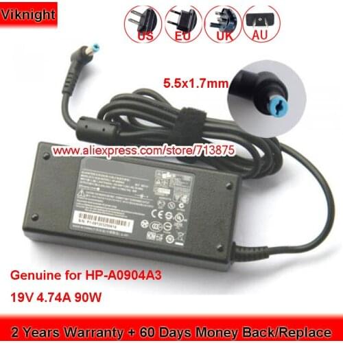 Genuine AP.0900A.005 90W HP-A0904A3 90W Charger 19V 4.74A AC Adapter for ACER ASPIRE 4741G 4820TG 8735 7740 Laptop Power Supply