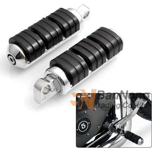 Motorcycle Front Rear Foot Pegs Footrest For Harley Sportster Iron XL 883 1200 883R 883C 883L X 48 Softail Electra Glide Dyna