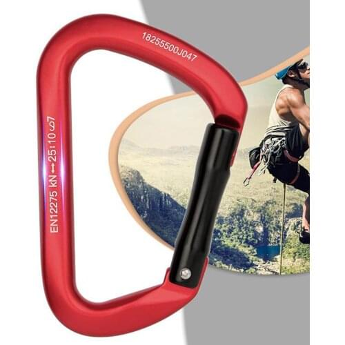 Sturdy Rock Climbing Carabiner Clip Mountaineering Auto Locking Karabiner
