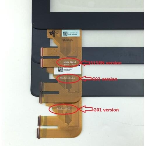 Touch Screen Digitizer Glass Sensor Panel For Asus EeePad Transformer TF300 TF300T TF300TG TF300TL 5158N G01 G03 VERSION