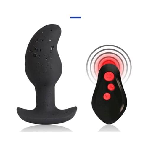 Wireless Remote Control Silicone Anal Plug Vibrator Dildo Butt Plugs Prostate Massager Sex Toys For Men Gay Vaginal Masturbate