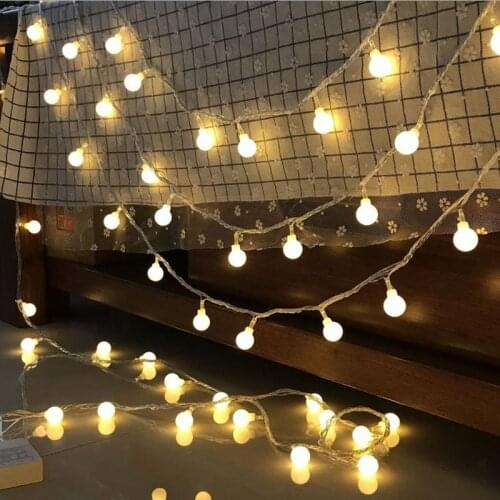 6M USB LED String Lights for Garland Party Wedding Decoration Christmas Decoration Indoor Outdoor Battery Operated Fairy Lamp