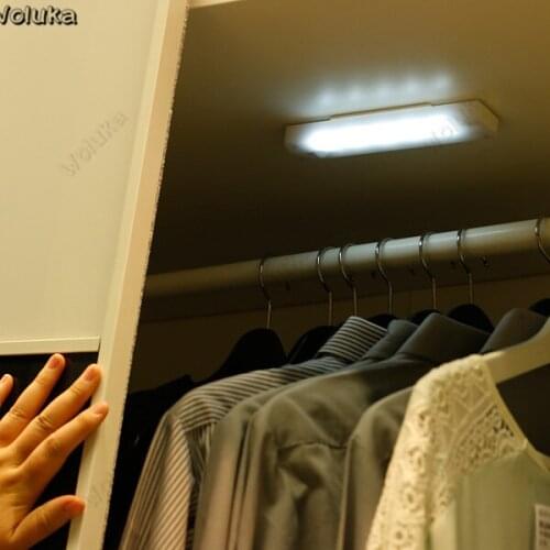Intelligent wireless human induction lamp home battery led night light automatic line-free cabinet wardrobe light CD50 W07