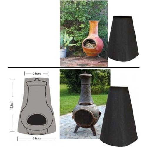 Waterproof Oxford Cloth Outdoor Oven Rain Cover Garden Dust-proof Stove Sun Shade Cloth Rain Cover Accesories