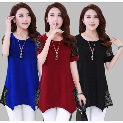 YiYePianZhou Women's Short T-shirts