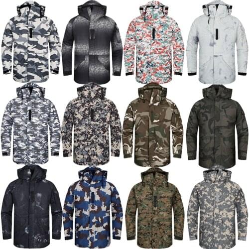 New Premium "SouthPlay" Winter Season Waterproof 10,000mm Warming Ski & Snowboard Army Military Jackets