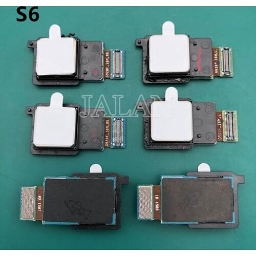 2pcs 100% Brand New Original Quality Rear Camera Rear Main Camera Lens For Mobile Phone S6 Flexible Cable With Normal Test