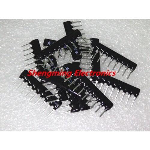 200PCS 9Pin Resistor Network Array A09-102 1K A102J 2.54MM Pin SIP-9