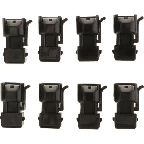 8pcs USCAR EV6 & EV14 Female to EV1 Male Fuel Injector Connectors Adapters