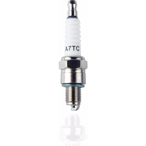 White Single Claw Spark Plug A7TC Scooter Motorcycle Spark Plug CG125 A7TC D8TC Spark Plug