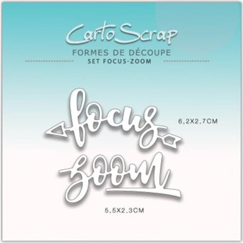 CH 2021 New Arrival Focus-zoom Metal Cutting Dies Stencils for DIY Scrapbooking/photo Album Decorative Embossing DIY Paper Card