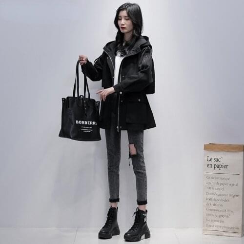 CHAXIAOA Women's Short Trench Coats