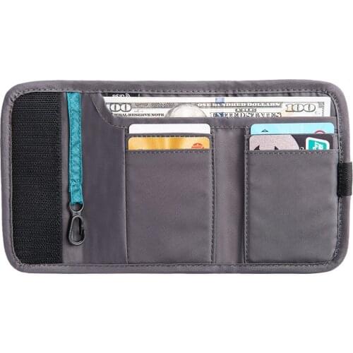 Naturehike Portable Anti-theft RFID Blocking Travel Wallet Anti-splashing Waterproof Ticket Document Package Storage Bag