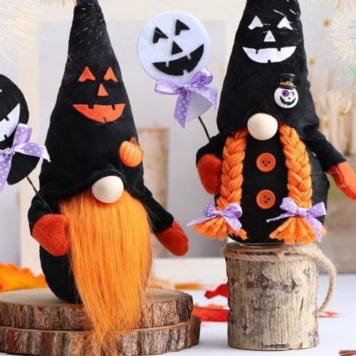 Halloween Gnome Doll Kids Toys Faceless Doll Dwarfs Festival Home Party Decor Halloween Ornaments Gift for Children