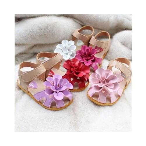 Hot Sale girls shoes 2016 summer new girls sandals fairy princess flower girls sandals shoes free shipping