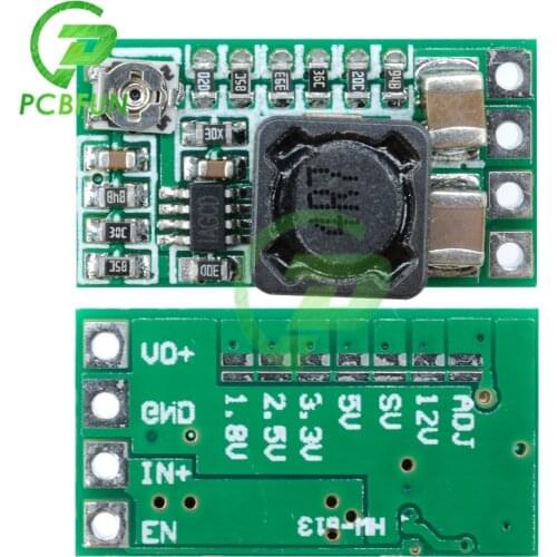 Mini DC-DC 12-24V To 5V 3A Step Down Power Supply Module Voltage Buck Converter Adjustable Module with Short Circuit Protection