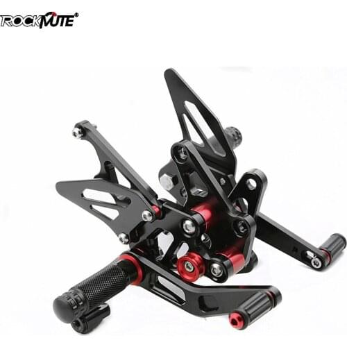 Motorcycle Full CNC Aluminum Adjustable Rearsets For SUZUKI GSX-R1300 GSX1300R HAYABUSA 1999-2007 Rear Sets Foot Pegs
