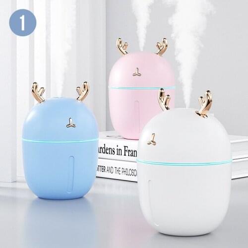Nano Portable Colorful Humidifier 300ML Ultrasonic USB Aroma Air Diffuser Soothing Light Aromatherapy Humidificador Home 45G
