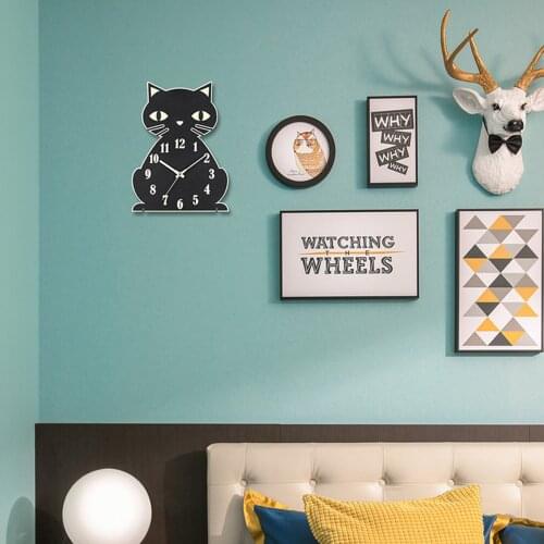 Wall Clock Luminous Desktop Kitchen Glow in Dark Quartz Decor Clocks Watch