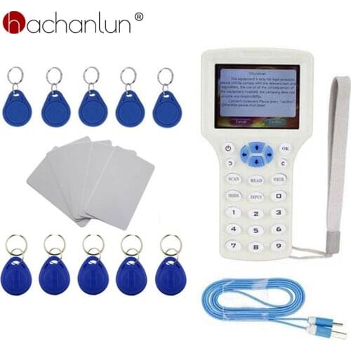 NFC CUID Tag Reader FUID Key Writer 13.56mhz Encrypted Copy Programming Reader RFID 125khz T5577 Card Chip Copier Duplicator