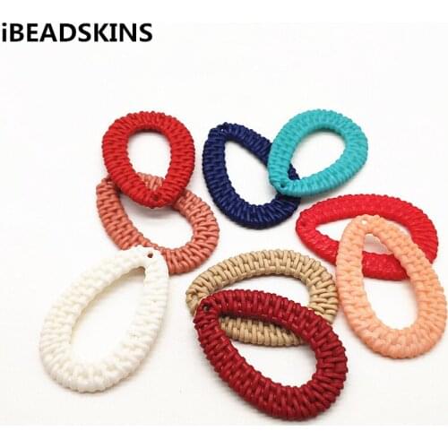 New arrival! 50x34mm 100pcs acrylic drop-shape charm for earrings accessories,Earring parts,jewelry making DIY