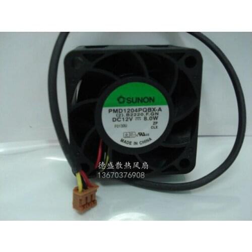 New 4cm 4028 12V 8.0W pmd1204pqbx-a / 4-wire server fan