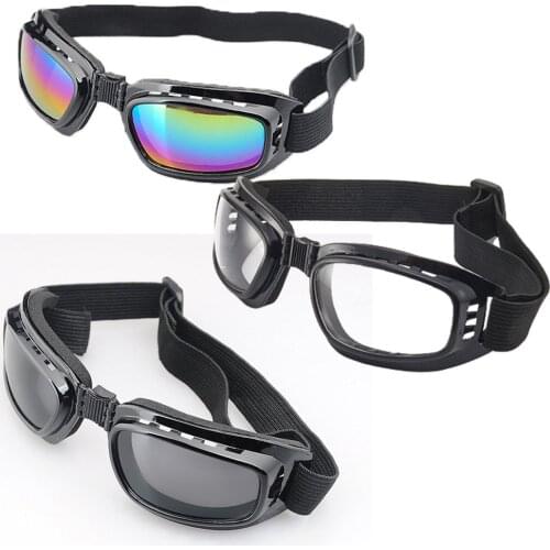 Motorcycle Goggles Polarized Clear Day Night Cycling Sunglasses Temples Band Interchangeable Helmet Glasses