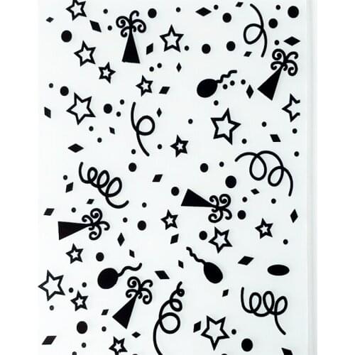 YLEF084 Balloon Plastic Embossing Folder For Scrapbook Stencils DIY Photo Album Cards Making Decoration Scrapbooking Template