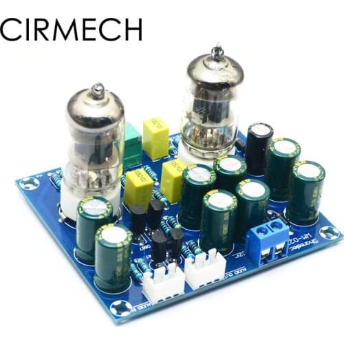 CIRMECH HIFI vacuum tube Preamplifier board electronic valve amplifier ac12v diy kit and finished product