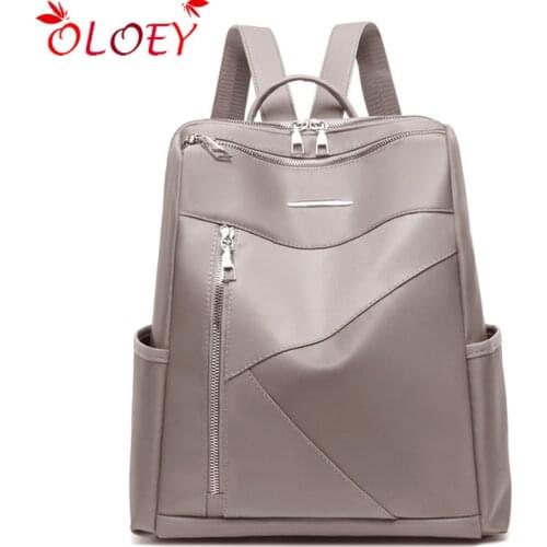 New Fashion Women Backpack Oxford Bags Female Large Capacity School Bags for Girls Casual Bagpack Travel Back Pack Sac A Dos