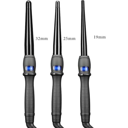 LCD Temperature Adjustment Hair Curler Professional Curling Irons Wand Wavers Beauty Styling Tools