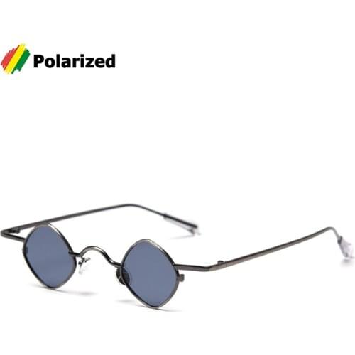 JackJad Classic Vintage Small Diamond Shape Style Polarized Sunglasses Gothic SteamPunk Brand Design Sun Glasses Oculos De Sol