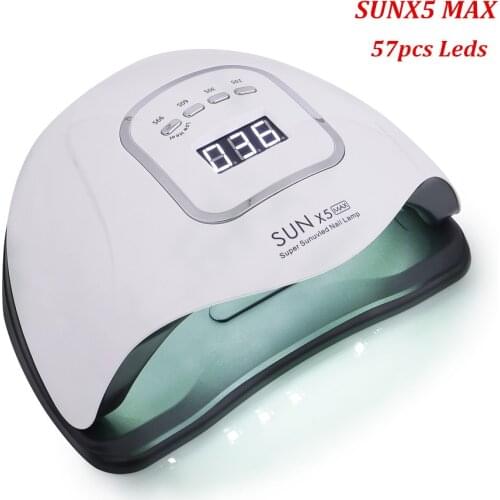 SUNX5 MAX 114W Professional 365+405nm UV LED Lamp for Nails Dryer Polish Machine Fit Curing All Nail Gel Polish Nail Art Tool