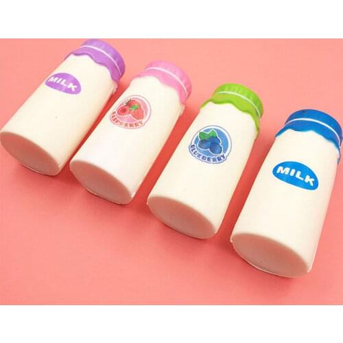 Squishys Antistress Soft Slow Rising Jumbo Scented Milk bottle Anti-stress Squishy Toy Stress Reliever Decompression Kids Toy