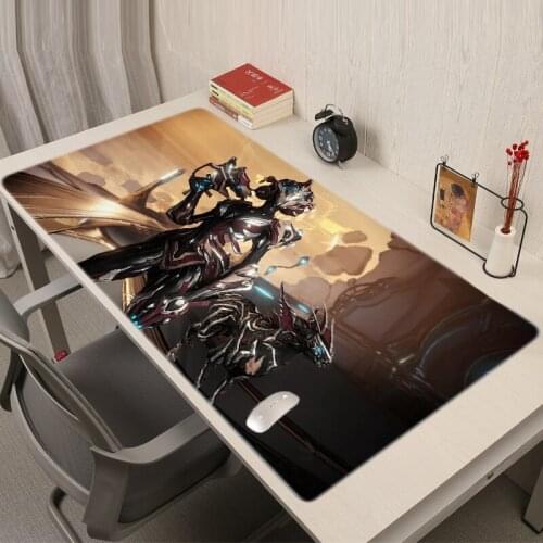 Warframe Mause Pad Mouse Kawaii Pc Gamer Complete Gaming Large Keyboard Mat Anime Pads Xxl Gamers Accessories Hot Desk Mats Rug