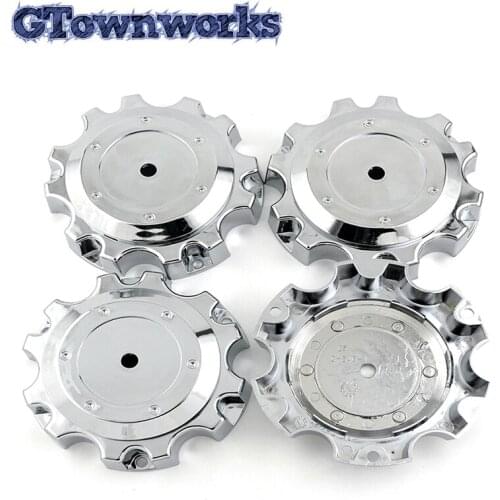 4pcs 140mm Universal Car Wheel Center Hub Caps Styling Aesthetic Fit For C614301 C-546-1 Black Chrome Silver ABS Accessories