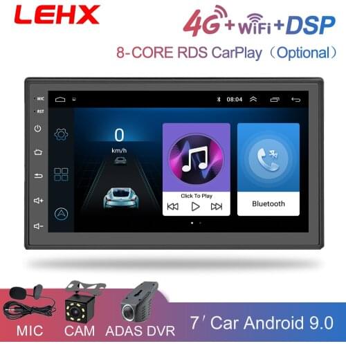 LEHX Car Radio 2 Din Android 9.0 Car Multimedia Player Autoradio 2din dvd Player For Volkswagen Nissan Hyundai Kia toyota CR-V