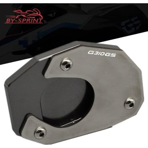 Side Stand Plate Pad Motorcycle For BMW G310GS G 310GS G 310 GS g310gs 2017-2018 Enlarge Extension Kickstand Support Plate Pad