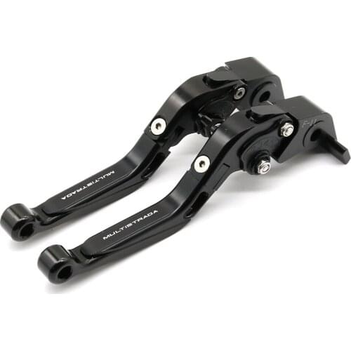 CNC Brake Clutch Levers For DUCATI Multistrada DS1000 2003-2005 Multistrada 1100/ S 2007-2009 Foldable Extendable Adjustable