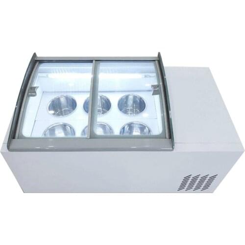 Hot Sale Ice Cream Freezer Commercial Ice Cream Display Cabinet For Ice Cream Franchise Store 220V