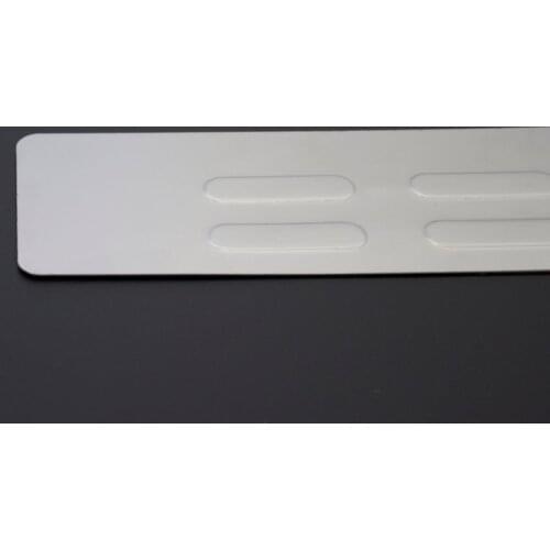 Fiat Doblo 1 Chrome Rear Bumper Sill Stainless Steel (2000-)