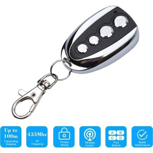 Kebidu 433Mhz Copy Remote Control ABCD Style Duplicator Adjustable Frequency Gate Copy Remote Controller