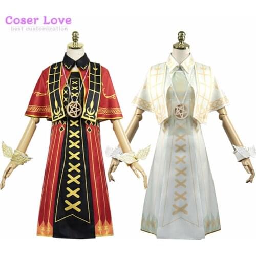 Identity V Emily Dyer Doctor Survivor Ablaze Angel Light Angel Cosplay Costume Halloween Carnaval Christmas Costume