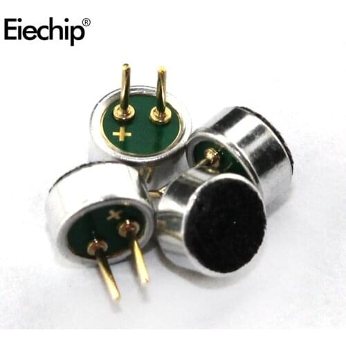 4.5 * 2.2 mm microphones/capacitive electret microphone/pickup 52 db 10pcs/lot