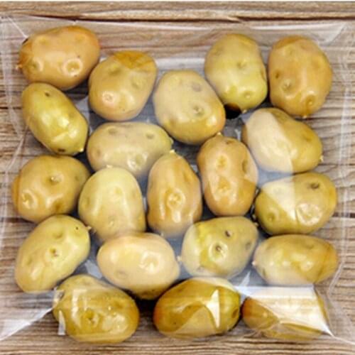 Simulation vegetables potatoes Model artificial fruit hotel home decoration 20pcs/lot about 3*2.5c Teaching props 004016006011