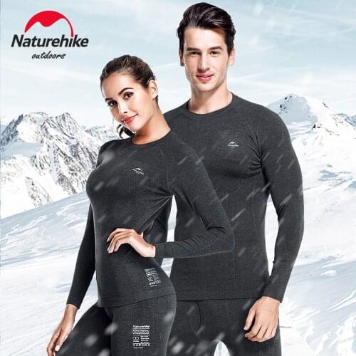 Naturehike Thermal Underwear Man and Woman Winter Self-heating Fitness Ski Sport Function Thermal Underwear Work Clothes