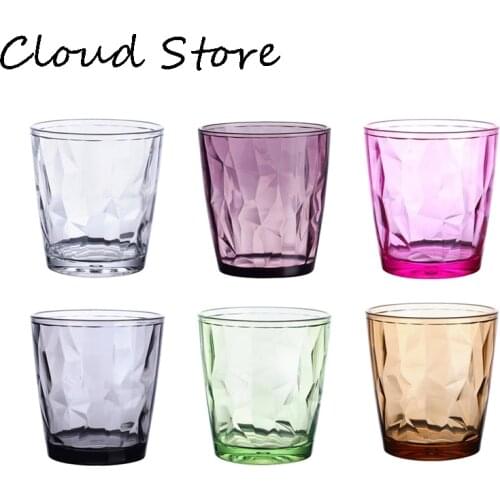 Unbreakable Drinking Glasses Water Glass Juice Glasses For Drinking Tea 210 Ml Transparent Kitchen Dining Bar Drinkware